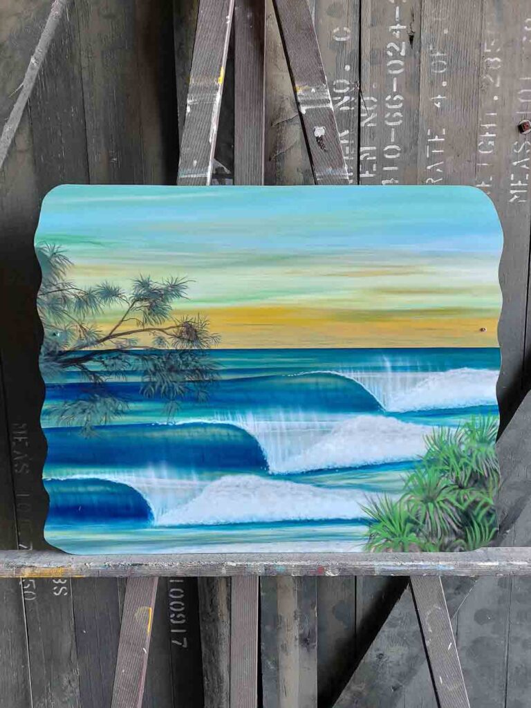 Surf Art Paintings Solearte Australia
